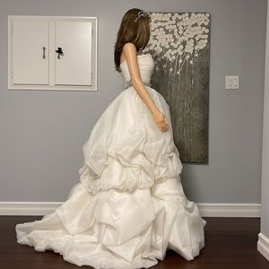 Rosa Clara Strapless wedding dress